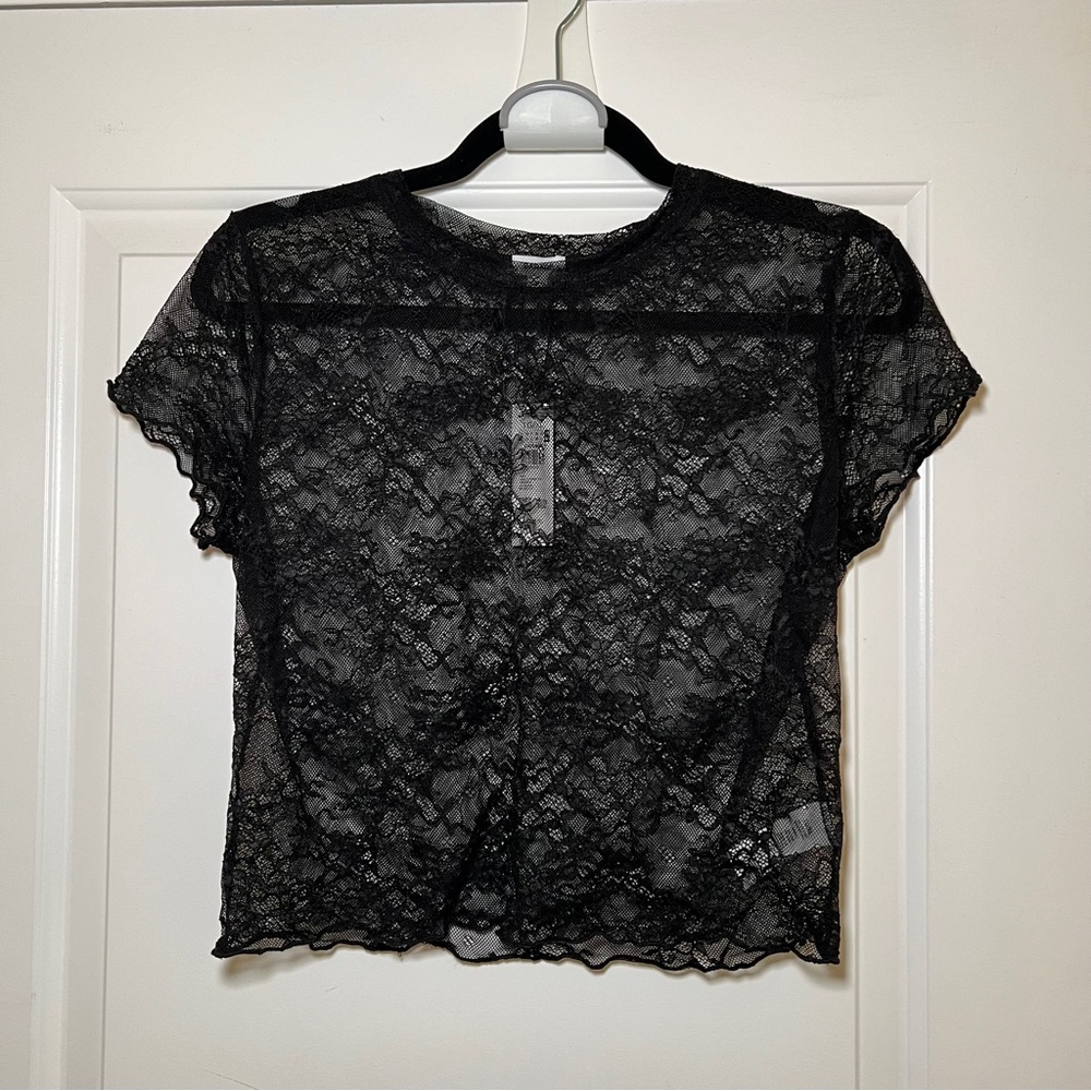 Garage Lace Top Size XL